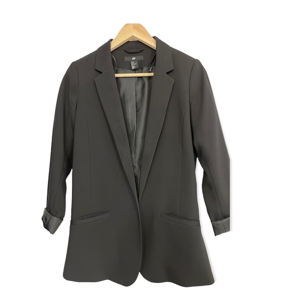 H&M Black fitted Blazer